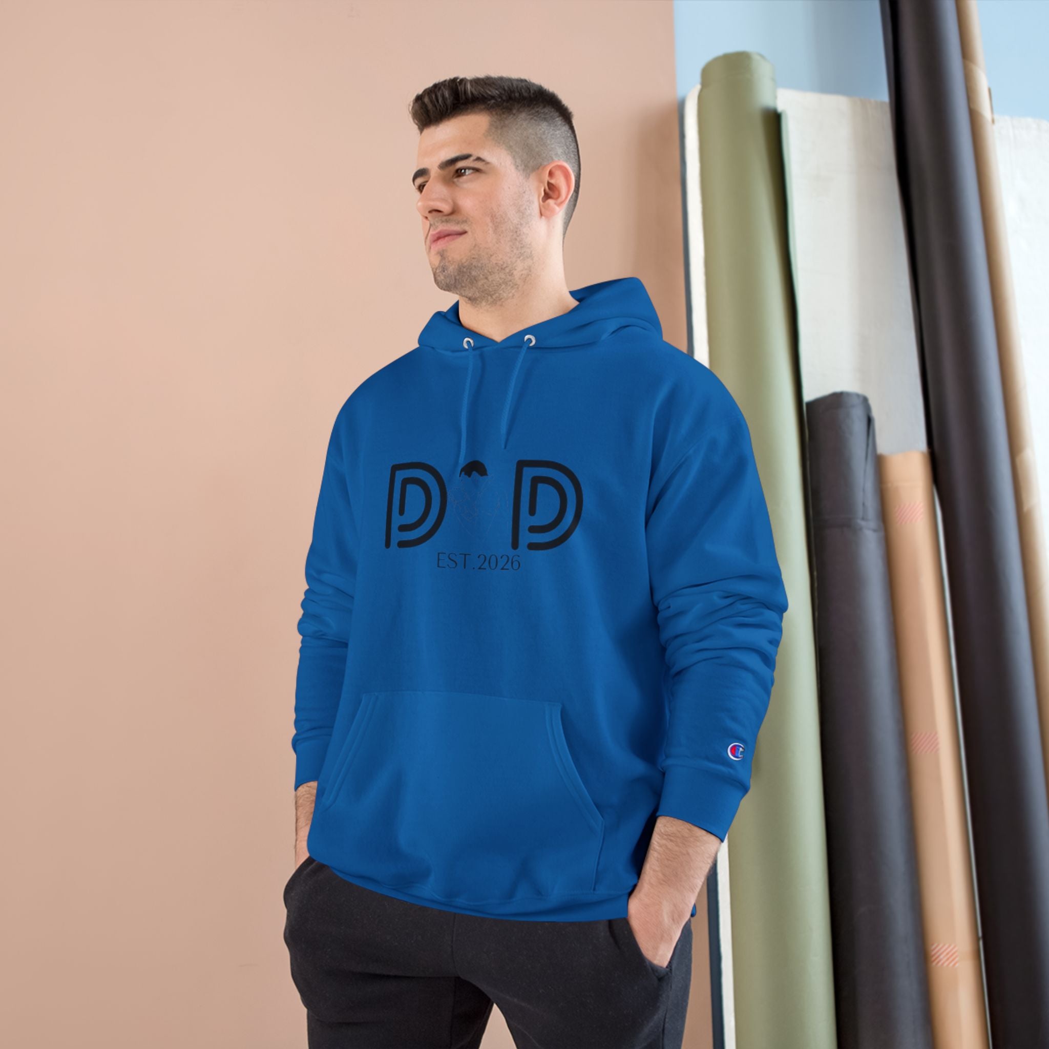 Stylish Champion Hoodie with Minimalist Design, Cozy Gift for Birthdays, Casual Wear, Trendy Streetwear, Perfect for All Seasons