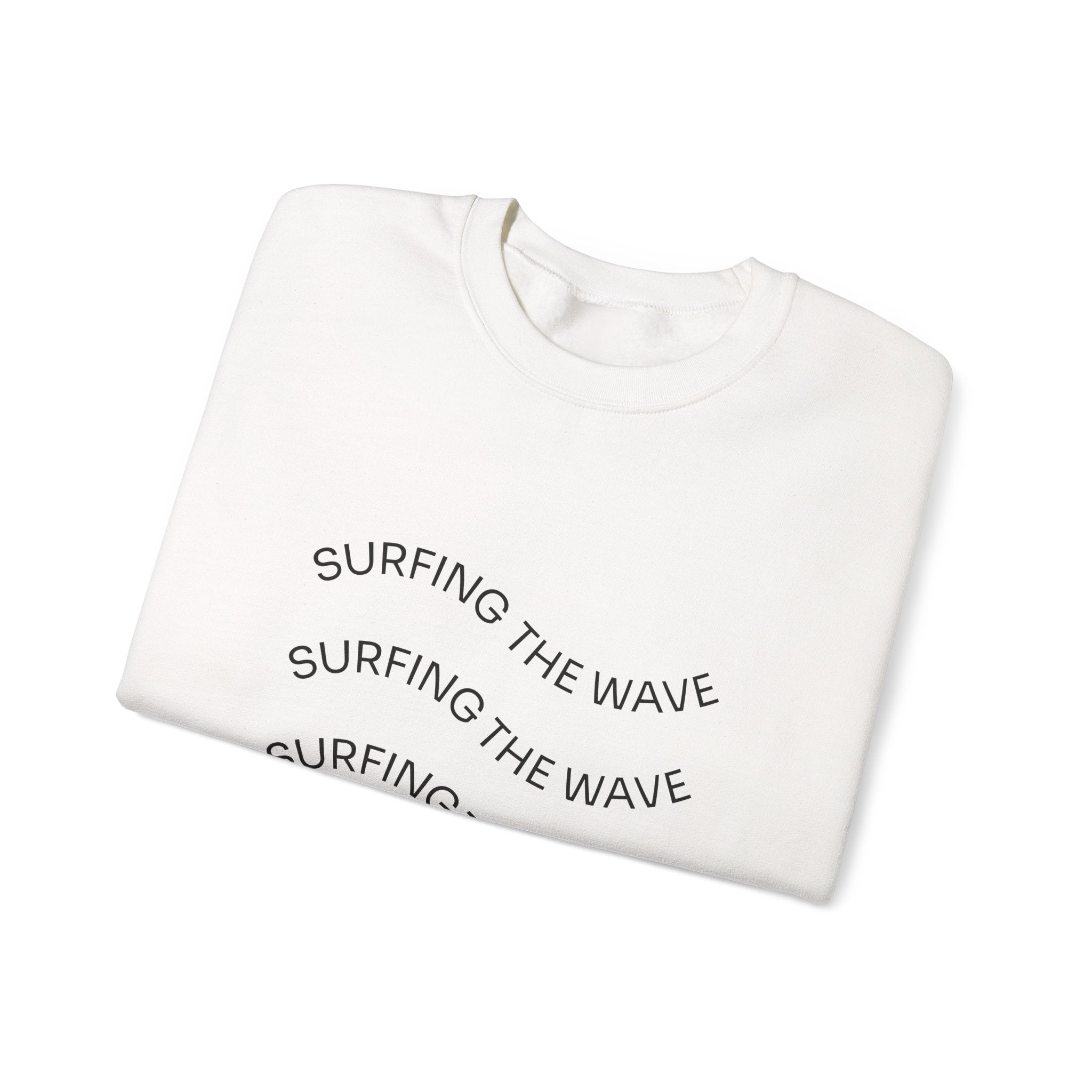 Surfing Wave Crewneck Sweatshirt, Cozy Unisex Sweatshirt for Beach Lovers, Casual Gift for Surfers, Summer Vibes Sweatshirt, [...]
